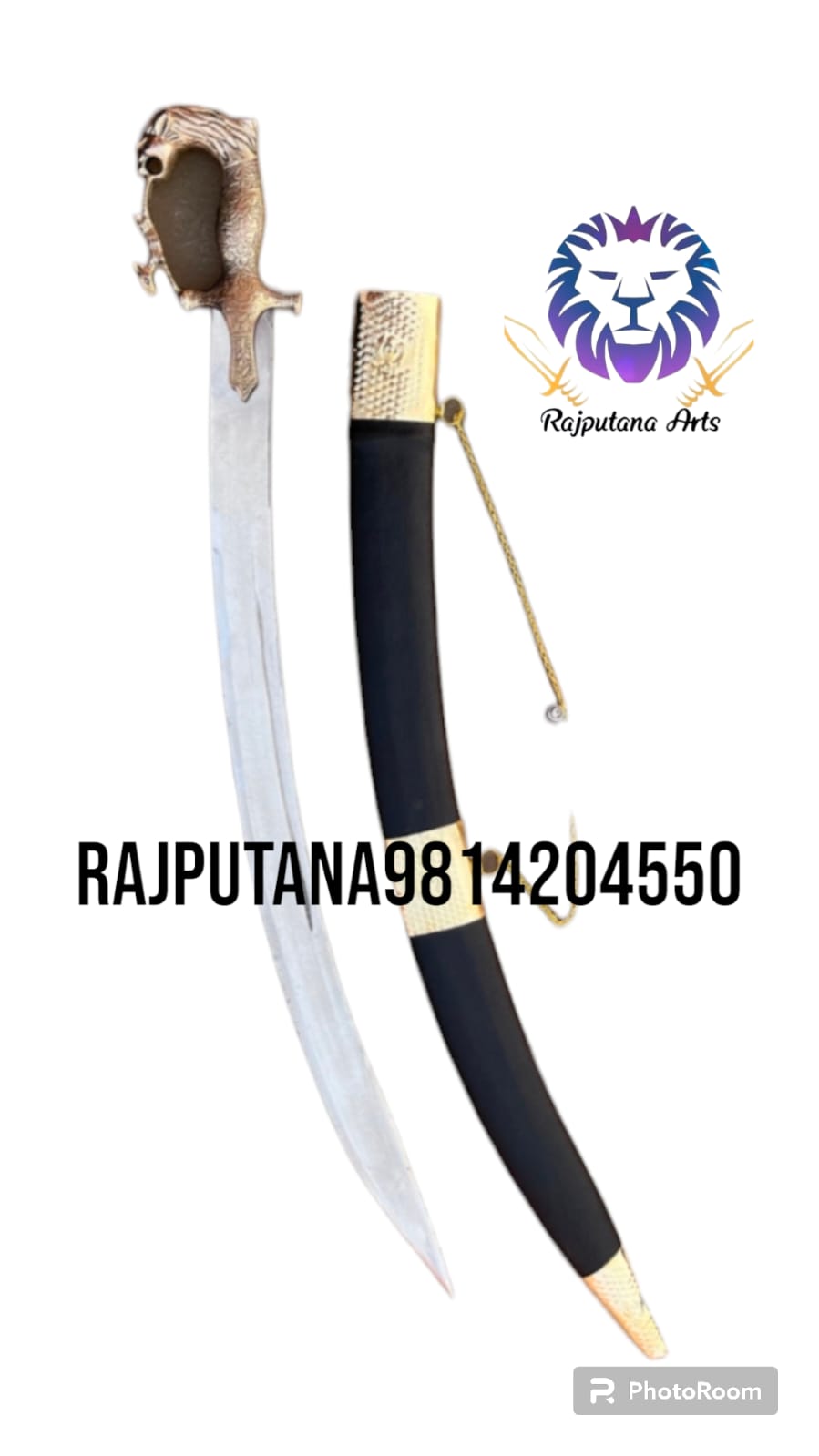 Antique Rare Mughal Period Rajput Hand Forged Iron Hilt Sword Katar Talwar  | eBay