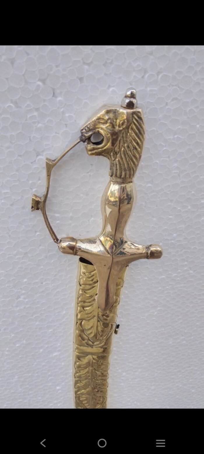 Goliya Talwar (Brass) - Image 4