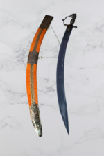 Edgeless Orange Silver Work Wedding Sword