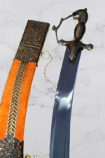 Edgeless Orange Silver Work Wedding Sword