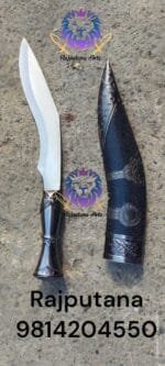 High Carbon Silver Rajput Kukri