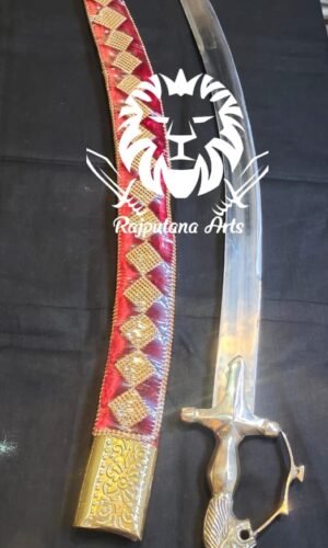 Red Cover Lion Head Wedding Sword